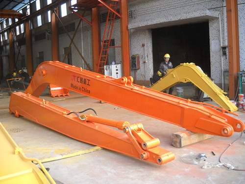 挖掘機(jī)加長(zhǎng)臂定做、挖機(jī)加長(zhǎng)臂廠家、挖機(jī)加長(zhǎng)臂改裝