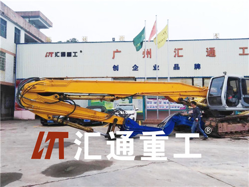 挖掘機(jī)打樁臂、打樁臂、打樁錘、挖掘機(jī)打樁臂廠家