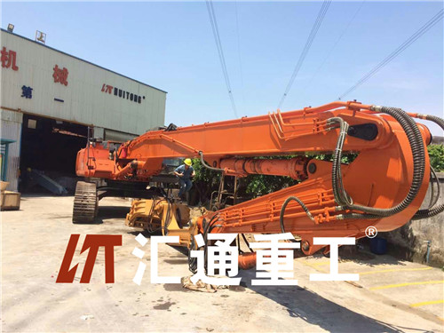 挖掘機(jī)打樁臂、打樁臂、打樁錘、挖掘機(jī)打樁臂廠(chǎng)家
